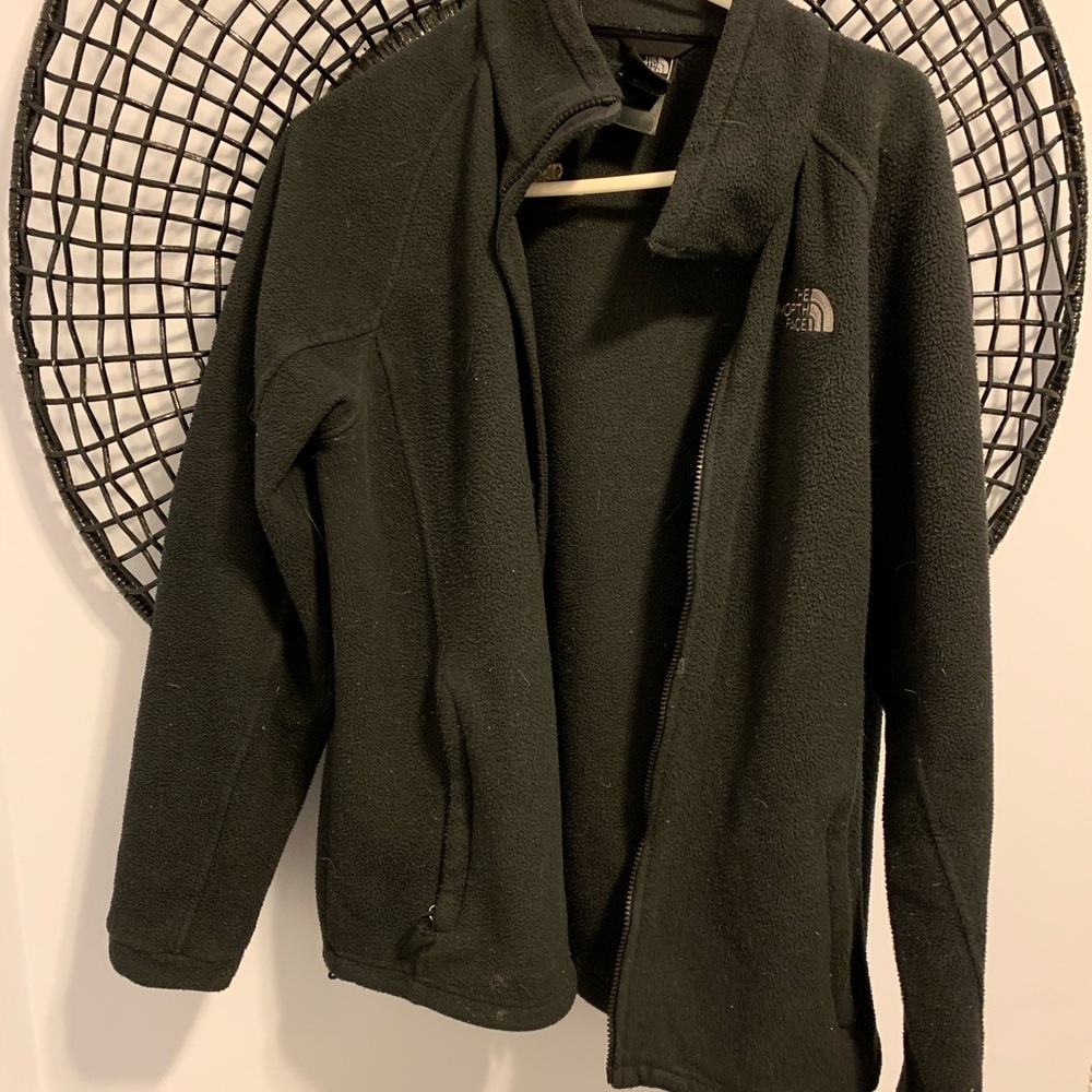 North face black fleece XL